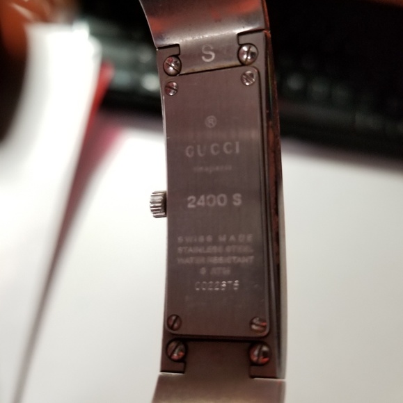 Gucci stainless steel bangle watch - Picture 2 of 3